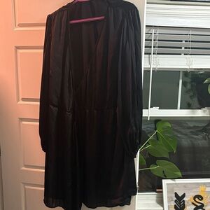H&M Black Long Sleeve Dress